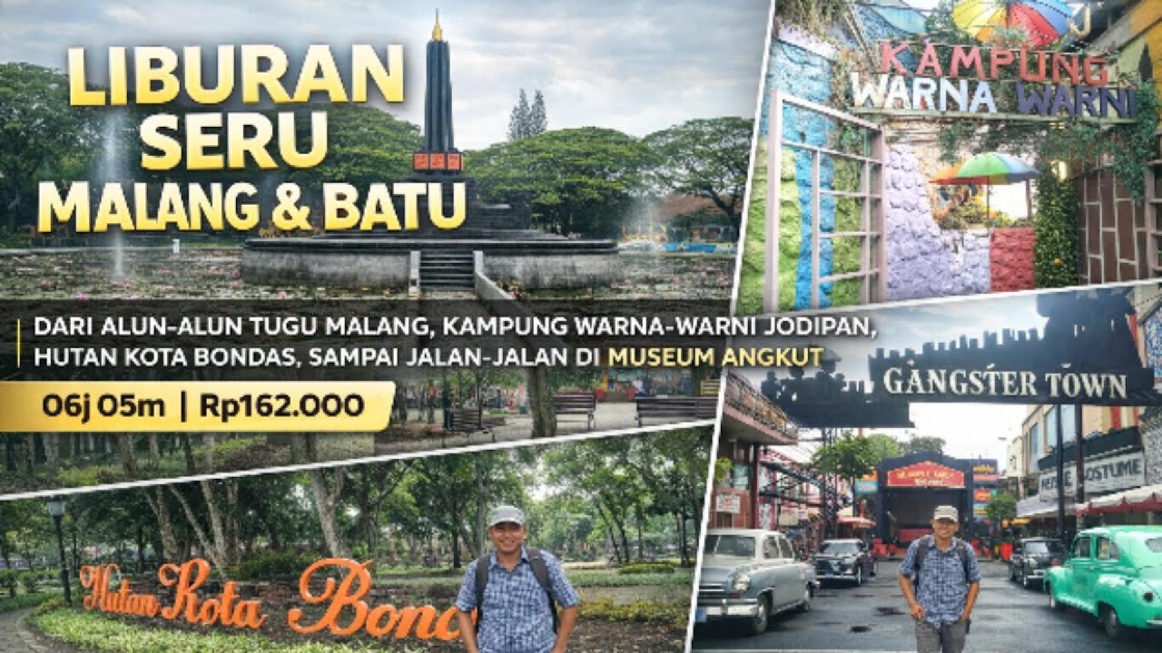 AKHIR TAHUN 2025 LIBURAN HEMAT MURAH MERIAH DI KOTA MALANG DAN KOTA BATU‼️