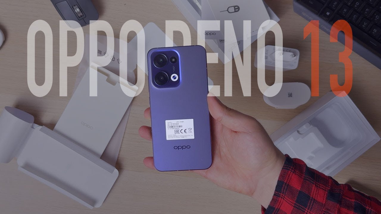 Распаковка OPPO Reno13 - Экшн-камера в вашем кармане?