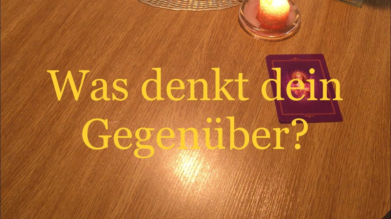 Liebesorakel / Auswahl: Was denkt dein Gegenüber?