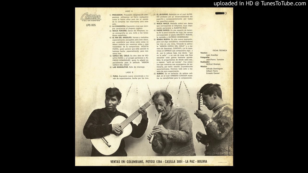 Los Jairas - Cerca del cielo (Violeta Parra)