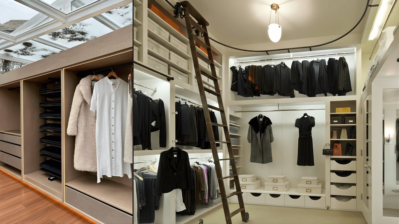 10 Floor-to-Ceiling Wardrobe Ideas