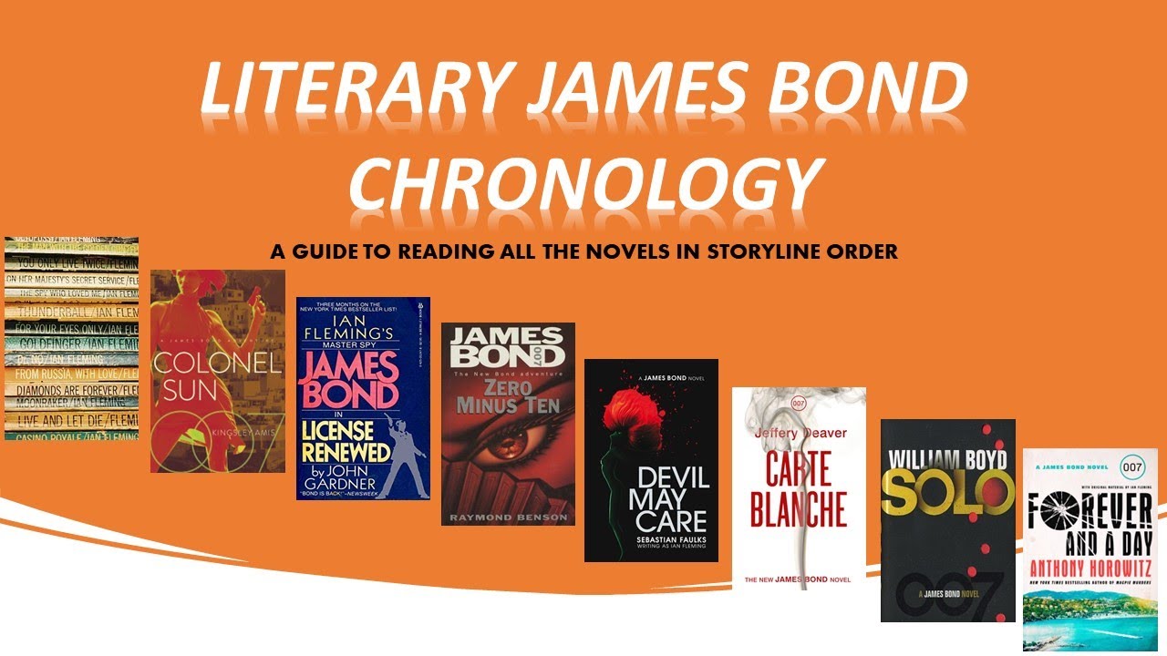 Literary James Bond Chronology | A Guide To Reading All The Novels In Storyline Order | Ep. 009