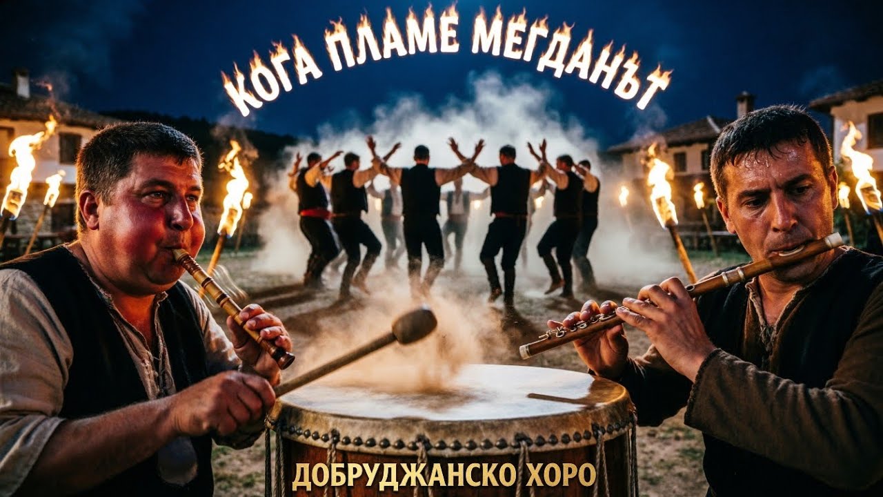„Кога пламне мегданът – Добруджанско Хоро (Тъпан & Гайда)