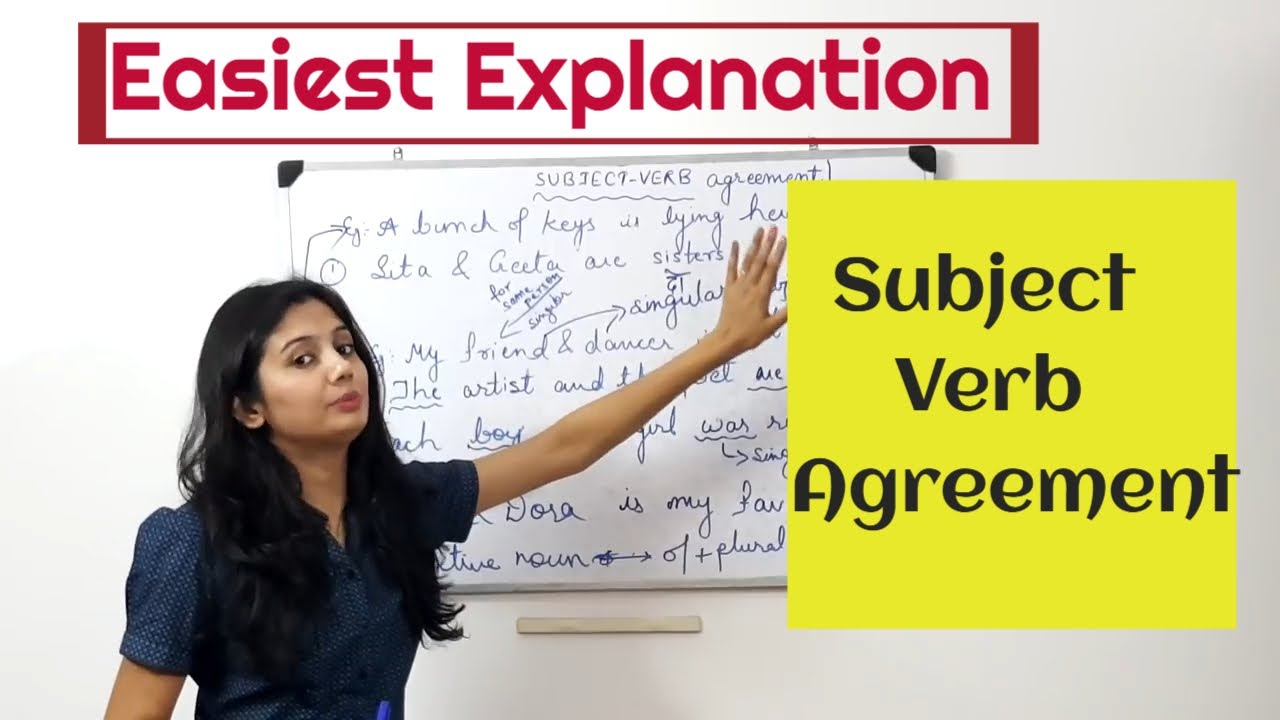 Subject Verb Agreement | Basic Rules| English grammar