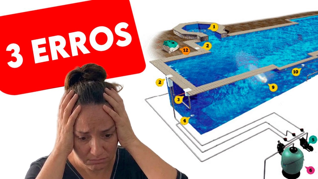 NÃO FAÇA HIDRÁULICA DE PISCINA SEM VER ESSE VÍDEO - 3 ERROS GRAVES EVITÁVEIS