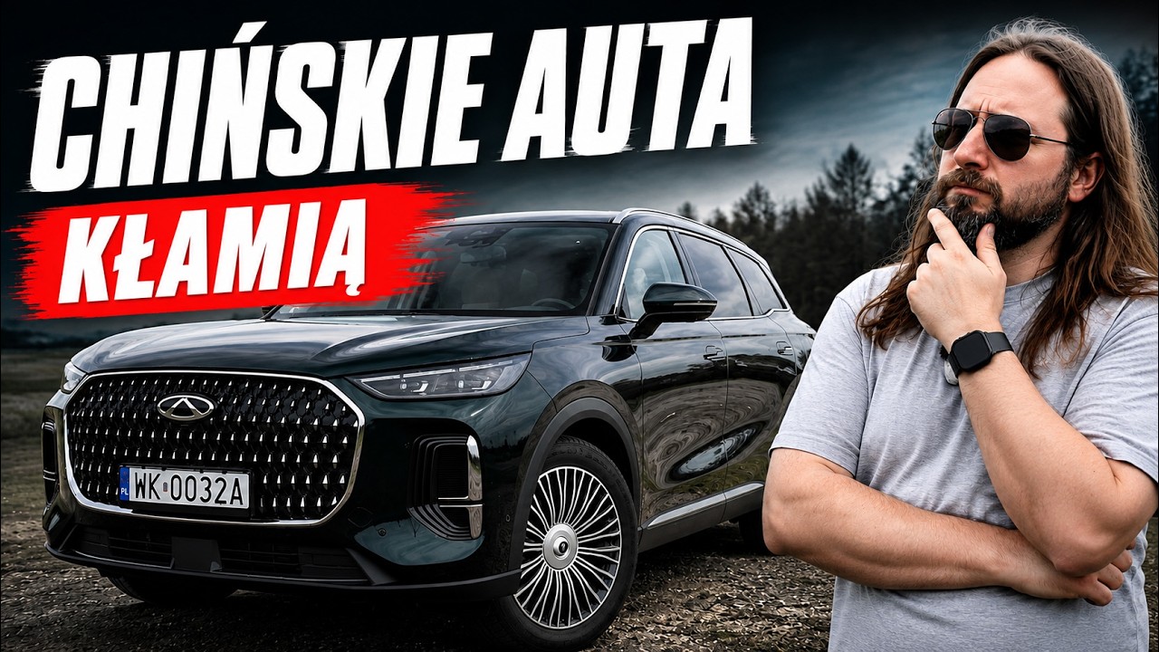 Chińskie auta kłamią: Test spalania Chery Tiggo 9