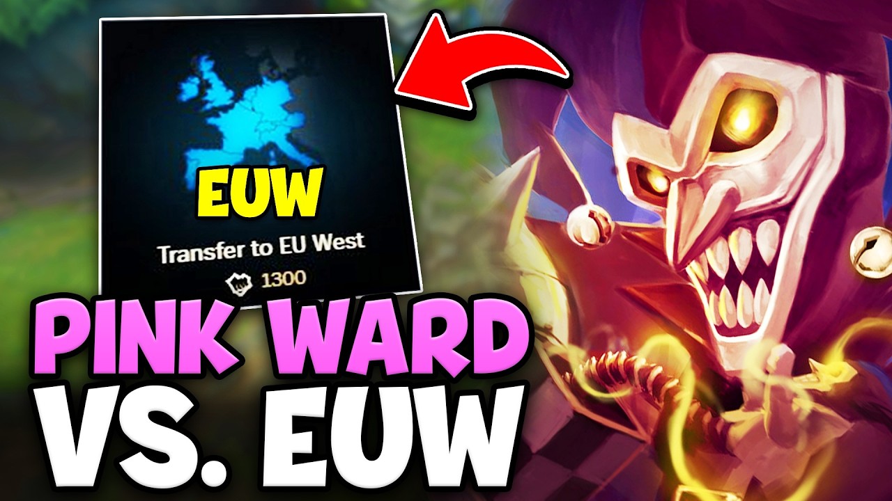 PINK WARD SHACO EUW CLIMB TO CHALLENGER BEGINS! (DAY 1 GAME 1)
