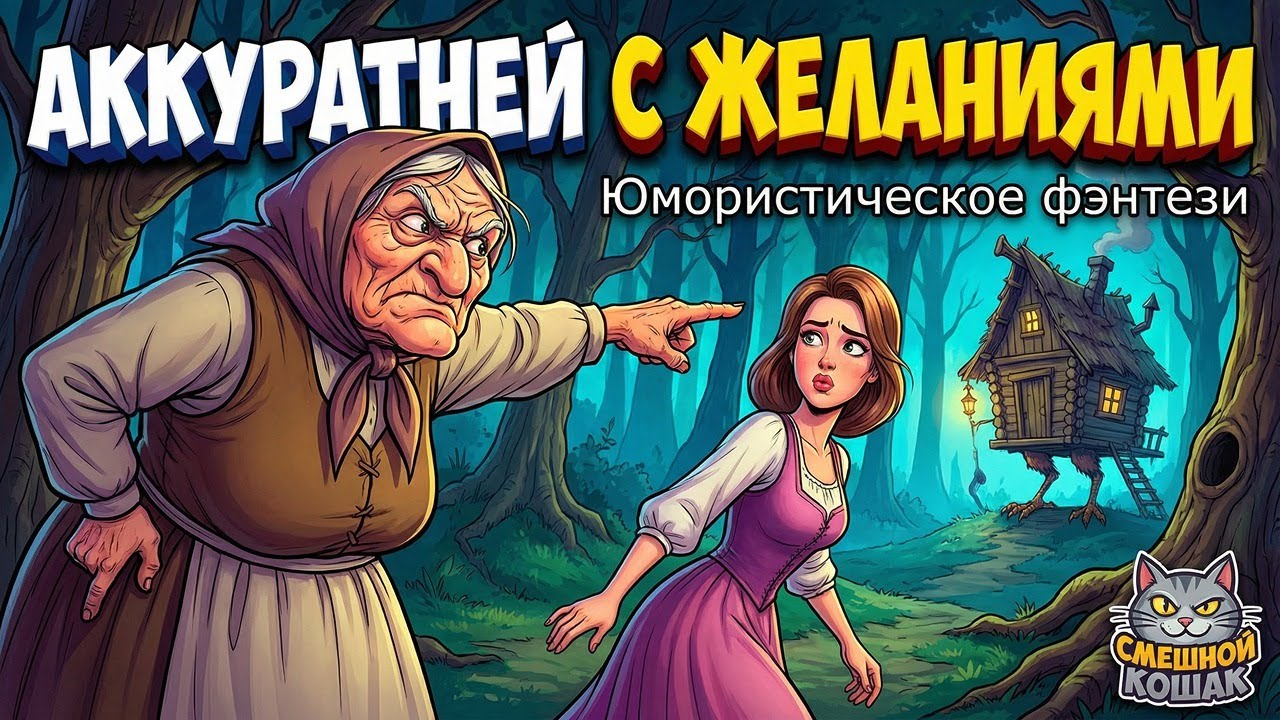 АККУРАТНЕЙ С ЖЕЛАНИЯМИ | ЮМОРИСТИЧЕСКОЕ ФЭНТЕЗИ | ПОЛНАЯ АУДИОКНИГА