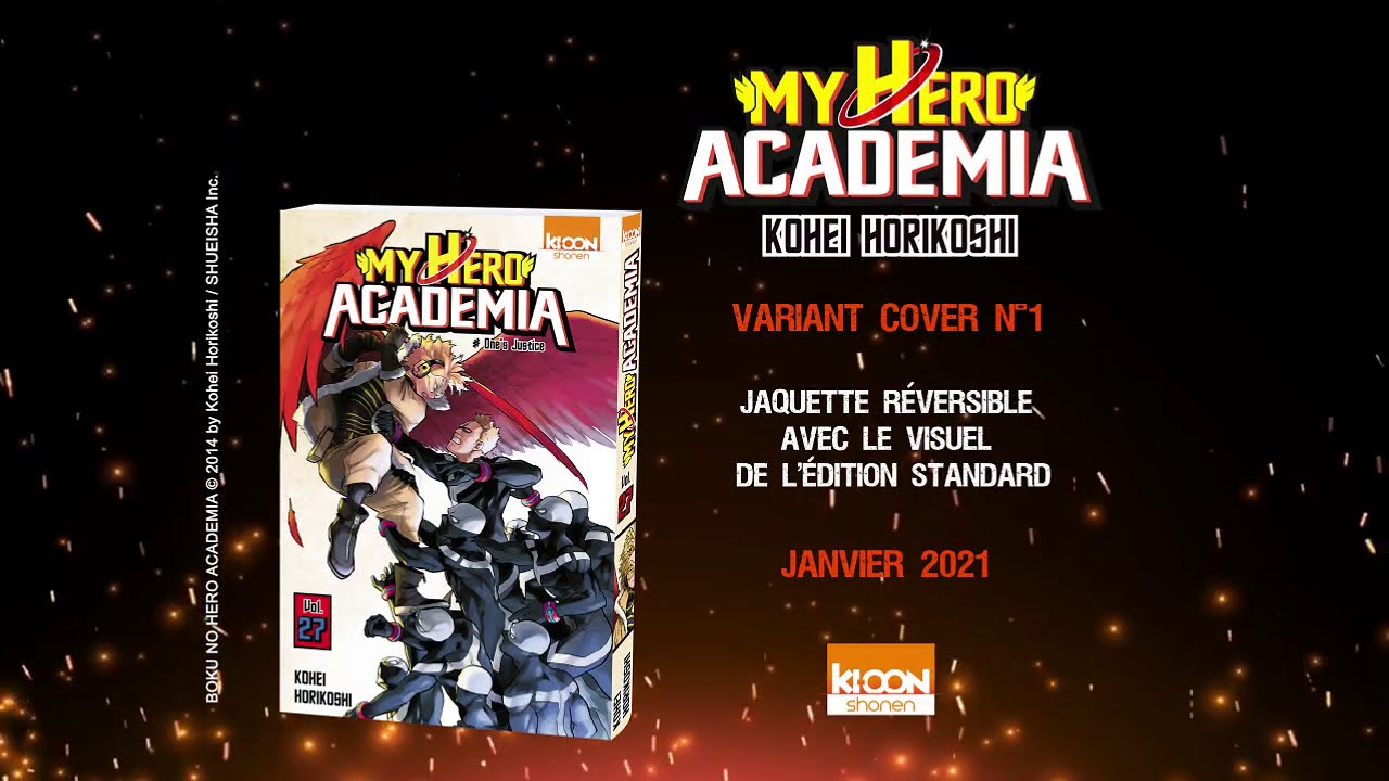 Teaser My Hero Academia T27 - Variant Cover