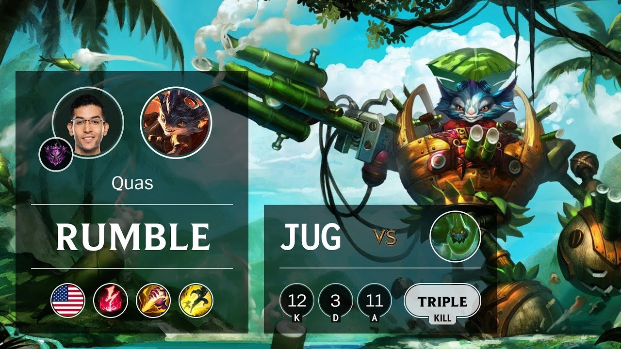 Rumble Jungle vs Zac - NA Master Patch 9.6