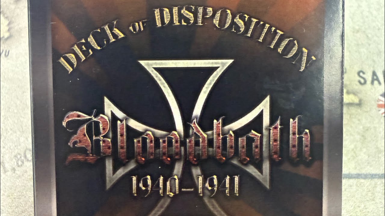 Bloodbath Deck of Disposition Expansion Deck!