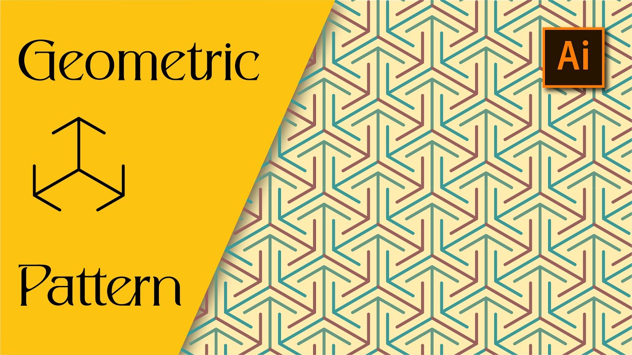 How to Make Geometric Pattern Background in Adobe Illustrator