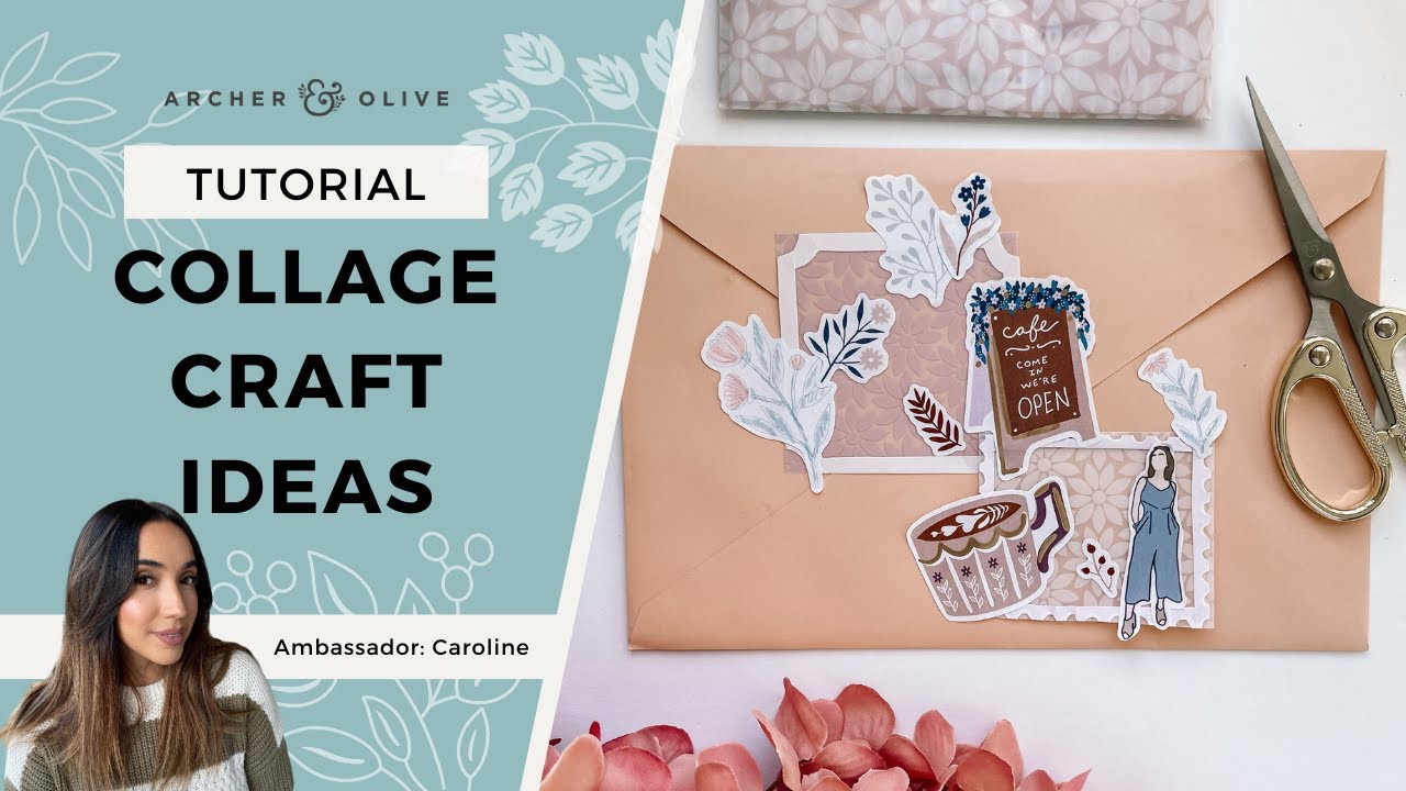 How To Create A Vintage Inspired Collage Cluster For All Craft Projects