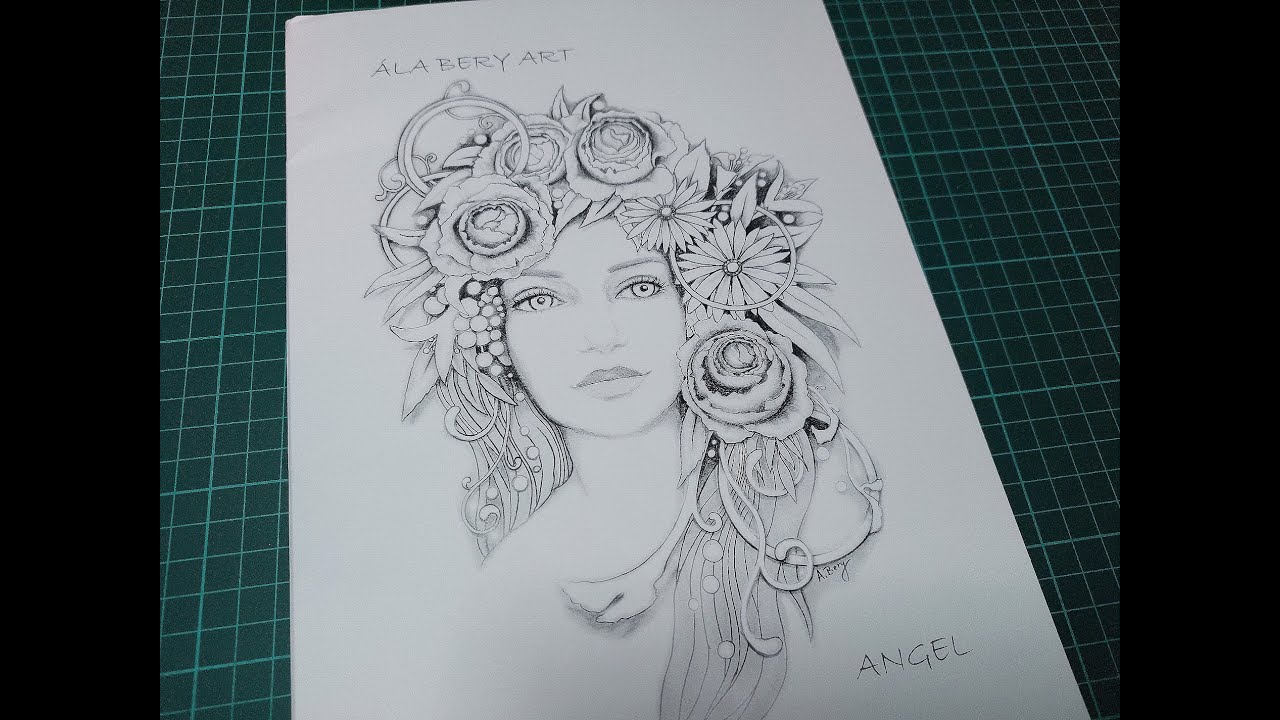 Listováníčko - Angel (Ála Bery Art) - Flip through