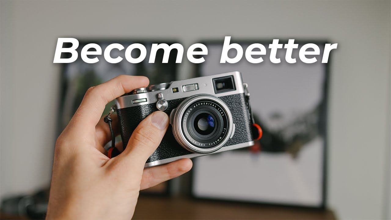 Become a better photographer (use a simple camera - Fujifilm X100f)