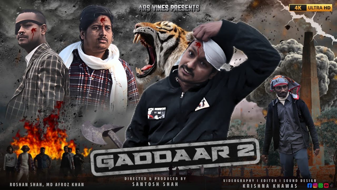 GADDAAR 2 II FULL 4K ACTION SHORT MOVIE II NEW ACTION DRAMA MOVIE 2026