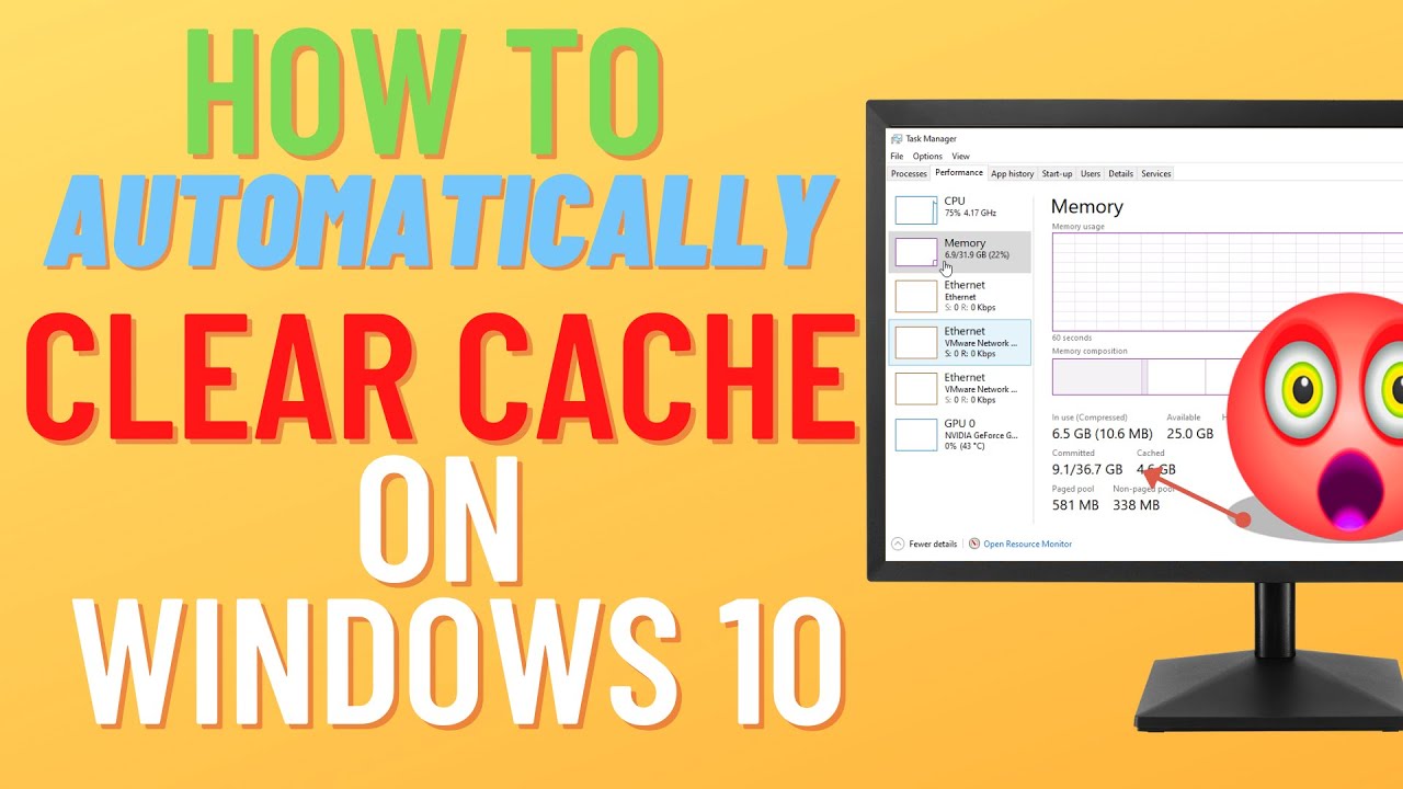 How to Automatically Clear Cache on Windows 10
