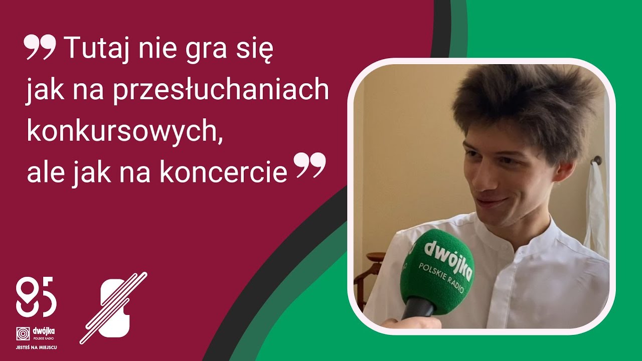 Adam Suska: Tutaj nie gra się jak na przesłuchaniach konkursowych, ale jak na koncercie.