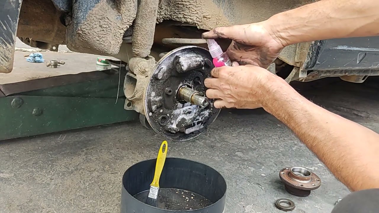 como trocar lona , sapata , tambor do Fiat , todos são iguais , um ABS outros não , mas é igual