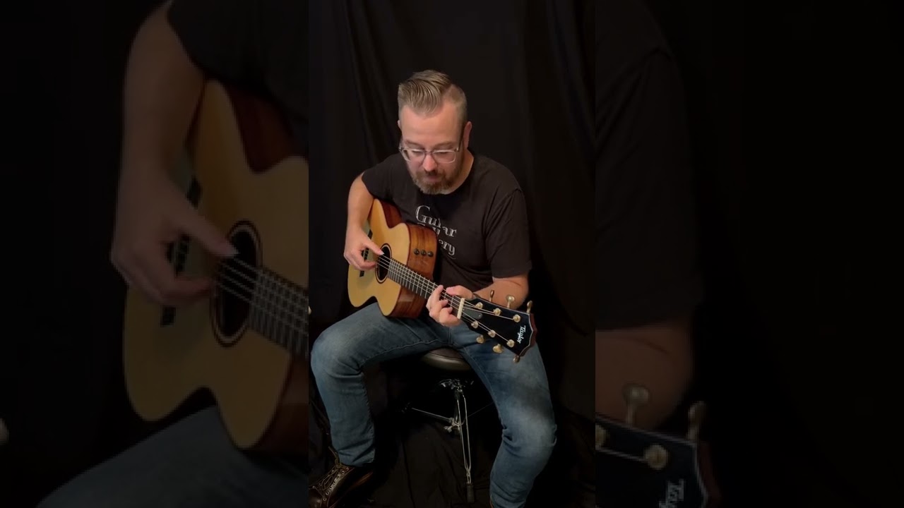 Taylor 12 fret BTO guitar #acousticguitar #guitars #short #customguitar #taylorguitars #lanceallen