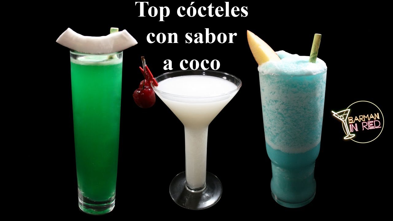 TOP MEJORES CÓCTELES CON SABOR A COCO