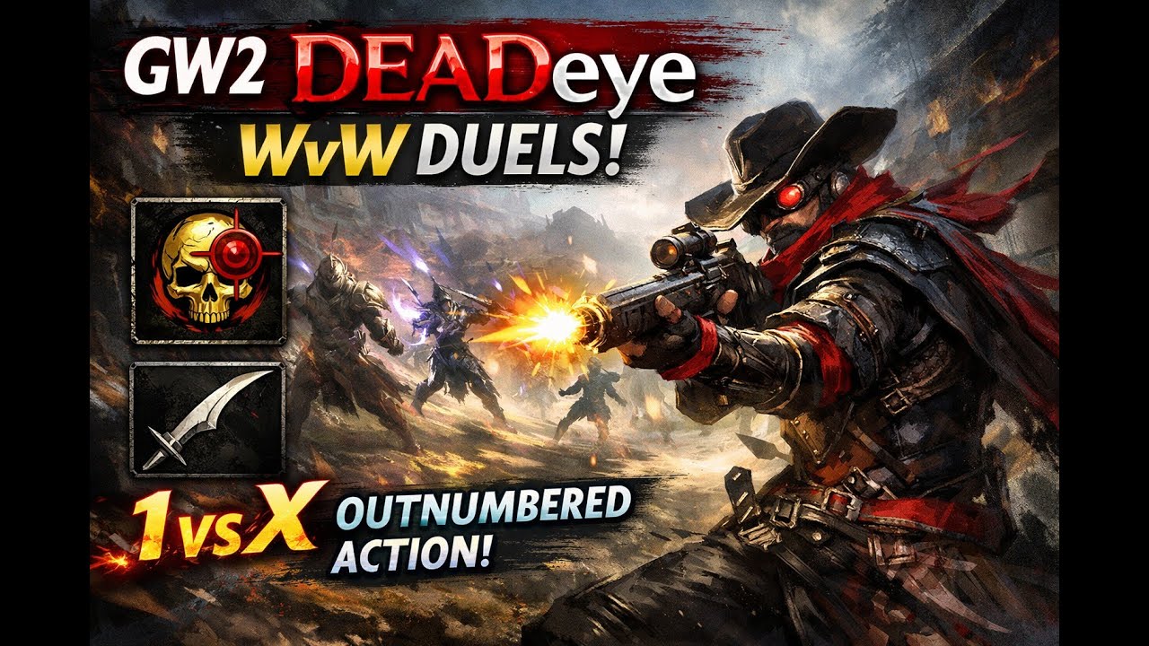 GW2 WvW - [iG] Deadeye Gameplay - Duels, 1vX, Outnumbered, Clouding #6