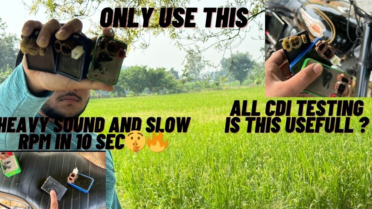 ALL CDI TESTING |BULLET HEAVHY SOUND AND SLOW RPM WITH CDI #bullet350 #heavysound #trending #youtube