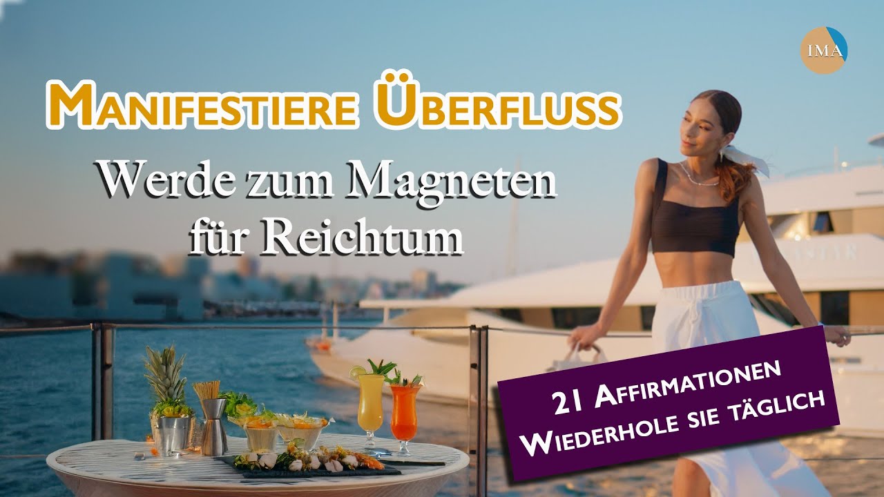 21 M&auml;chtige Affirmationen f&uuml;r Reichtum und F&uuml;lle! H&ouml;re f&uuml;r min. 21 Tage
