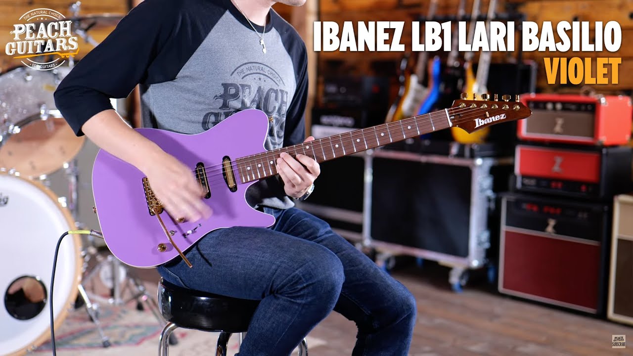 No Talking...Just Tones | Ibanez LB1 - Lari Basilio - Violet