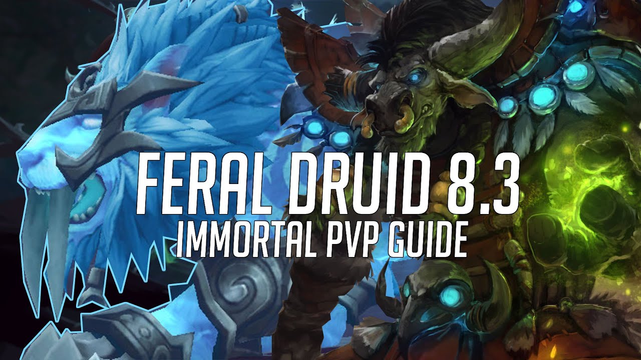 Immortal Feral Druid 8.3 PVP GUIDE| 478 ilvl