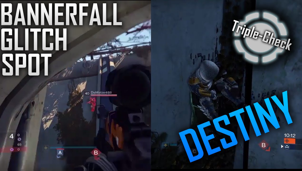Destiny - BANNERFALL GLITCH SPOT!!!!