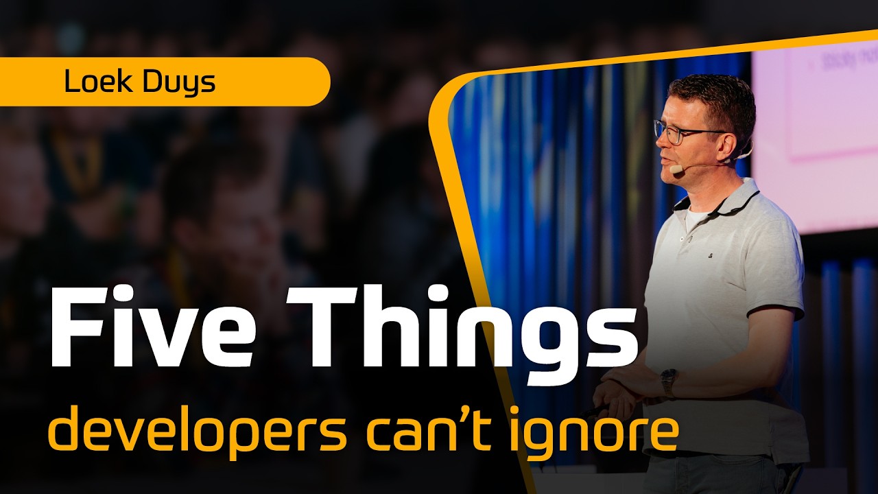 Loek Duys | 5 Things Every Developer Should Know About Modern Identity 🔐