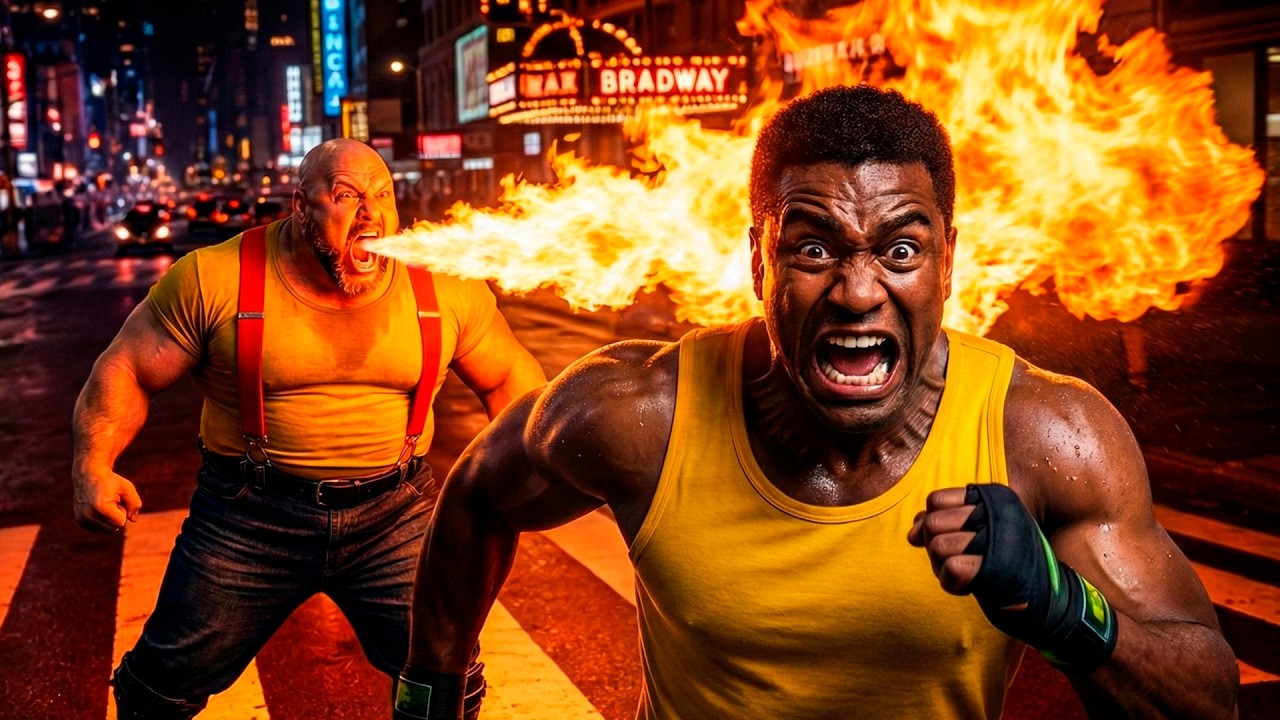 Streets Of Rage 1 (Bare Knuckle) new AI Characters reimagined