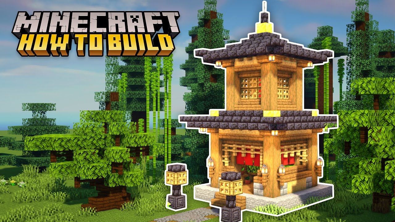 Minecraft: How To Build A Japanese Shrine