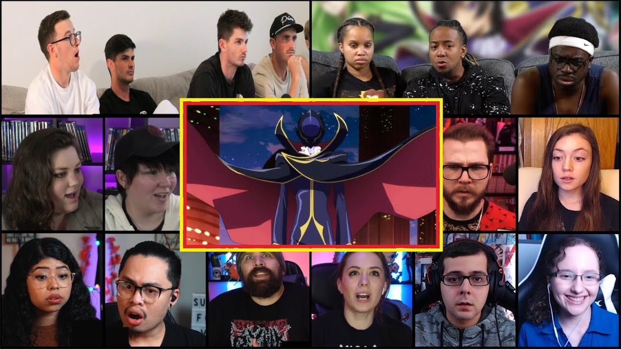 Code Geass Season 1 Episode 4 Reaction Mashup | コードギアス