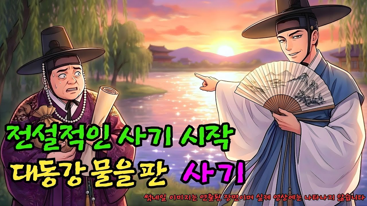 [고결한 선비] 평양 대동강을 팔아버린 봉이 김선달의 기상천외한 사기극 + 탐욕스러운 최 부자의 비참한 몰락과 기적의 인과응보