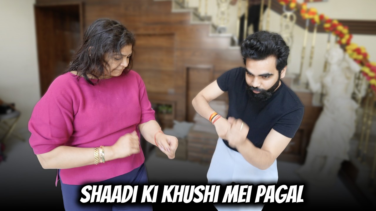 Saas-Bahu Ki Crazy Dance Practice ! 😂 Dulhe Raja Ne Machaya Dhamaal 🕺
