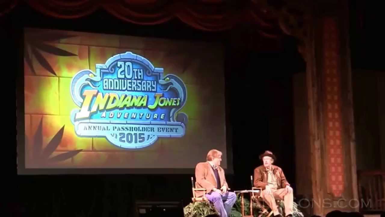 HD Indiana Jones Adventure 20th Anniversary Panel Tony Baxter Tim O'Day Disneyland Annual Passholder