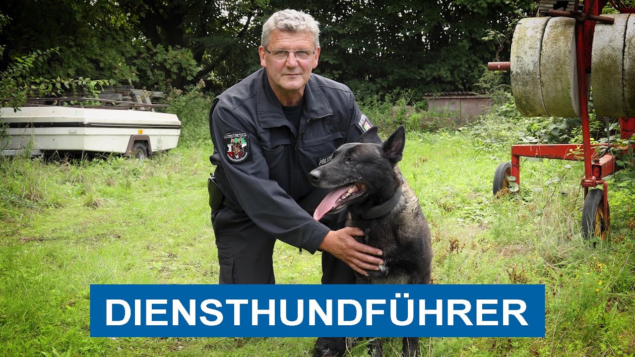 Diensthundführer: Swen Busch im Porträt