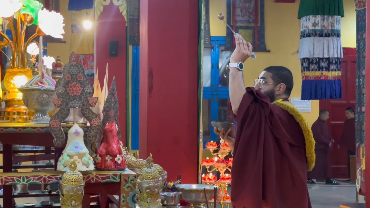 Tashi jong monastery | ࿑ འཇམ་དཔལ་ཁྲོ་ཆུའི་སྒྲུབ་ཆེན་གྱི་ཉིན་གཉིས་པ།