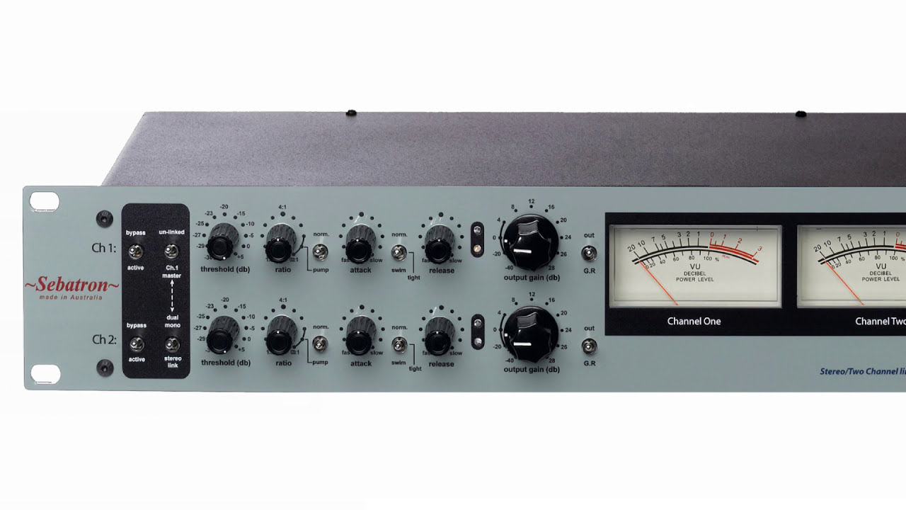 Sebatron Audio - SMAC compressor overview