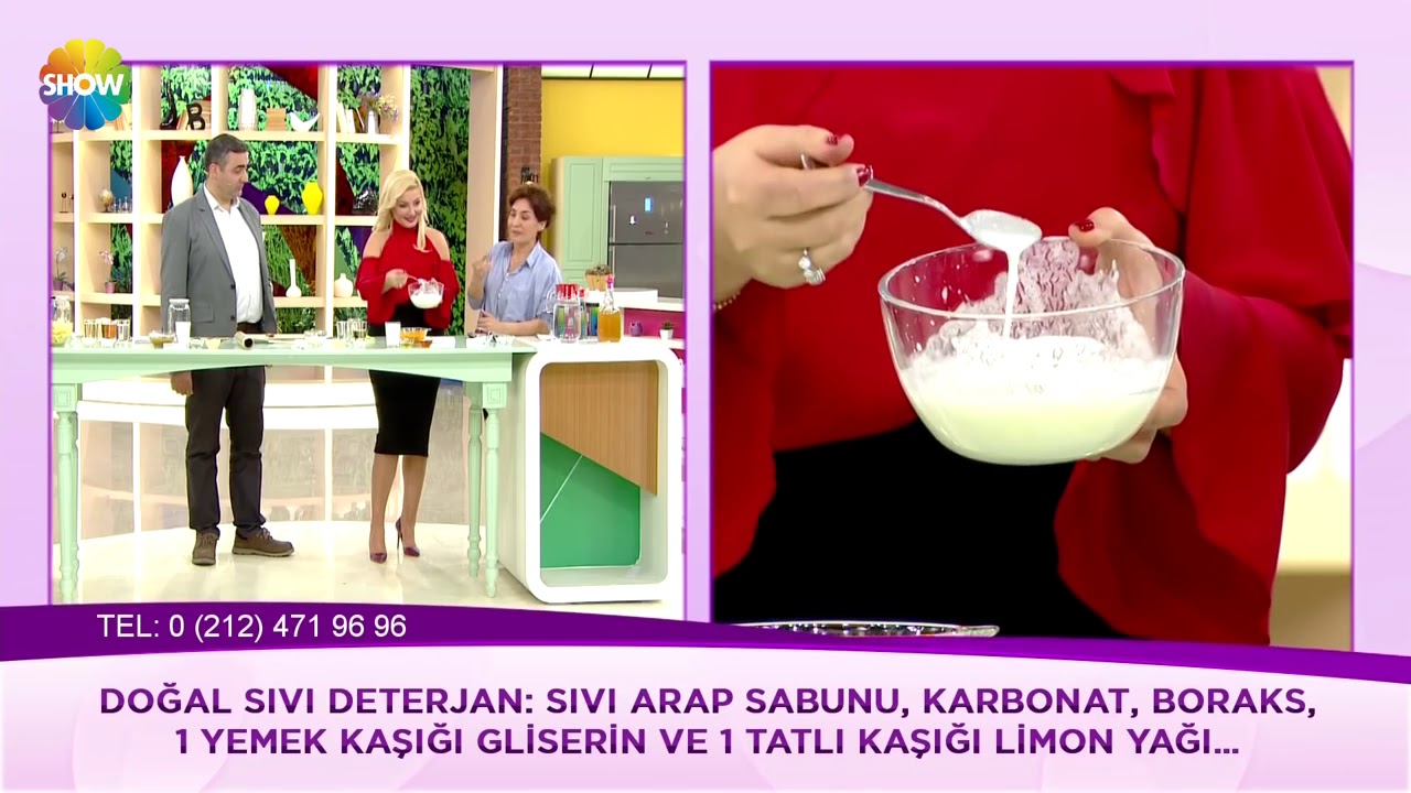 Doğal sıvı deterjan