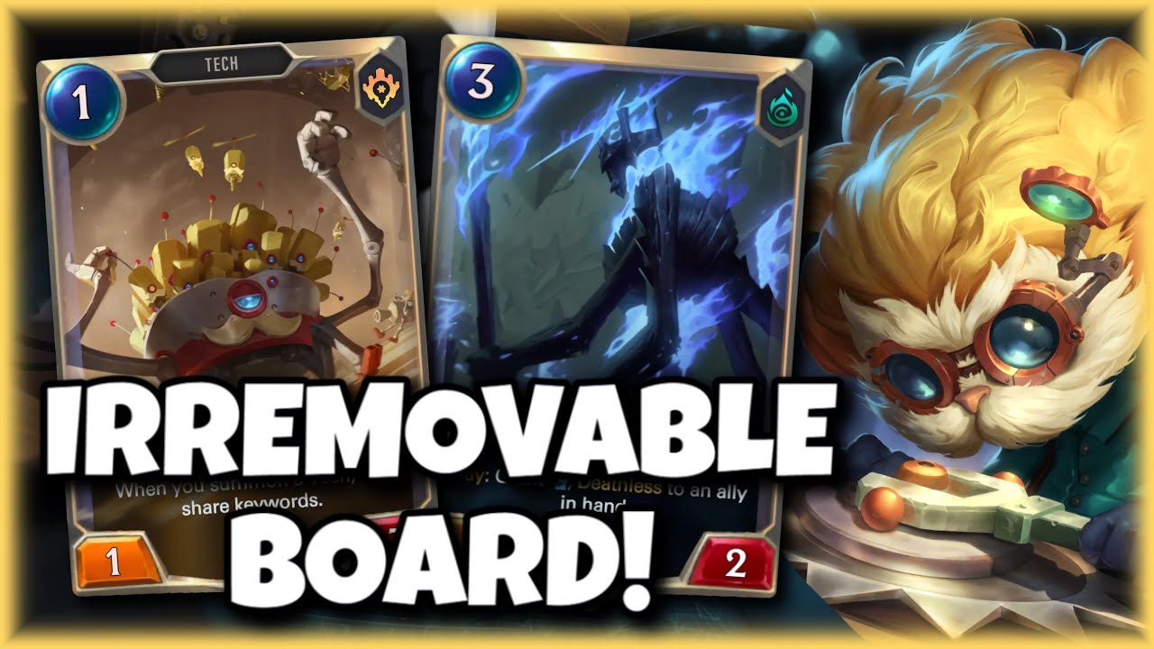 Permanently Give Your Units Deathless With This Tech Loop! | Legends of Runeterra