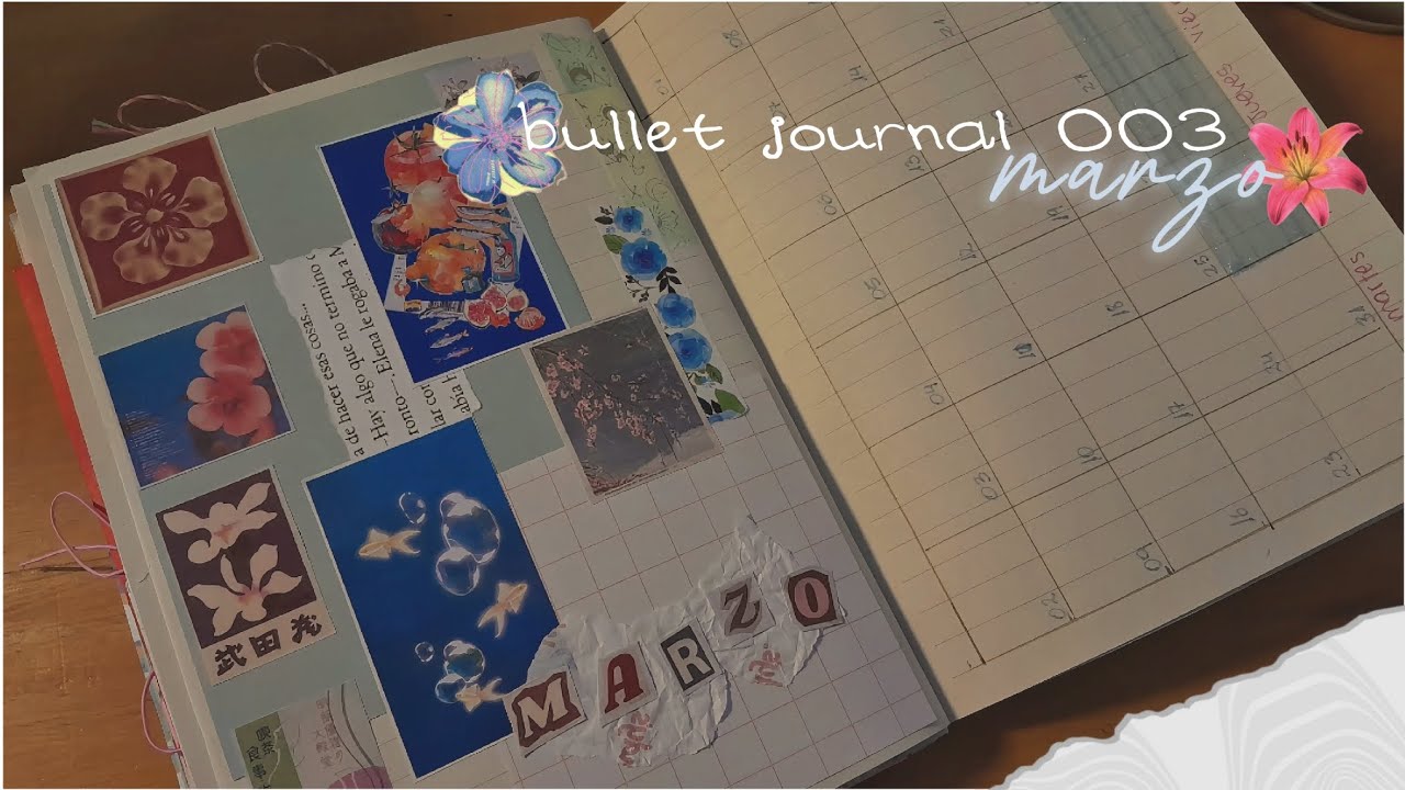 🍂 journal de marzo 🌺