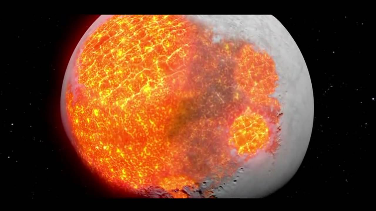 Evoluzione della Luna