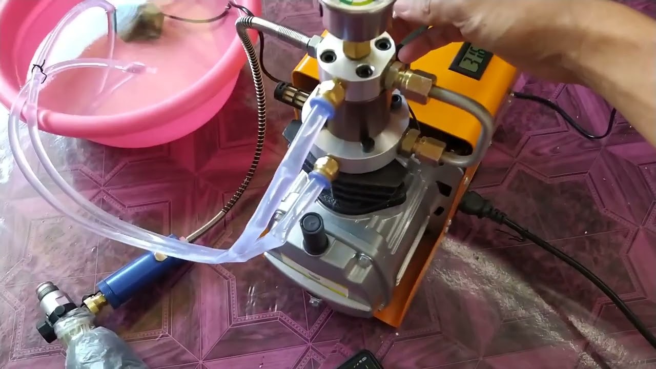 Unboxing Low budget High Pressure Air PCP compressor, How to assemble and testing!
