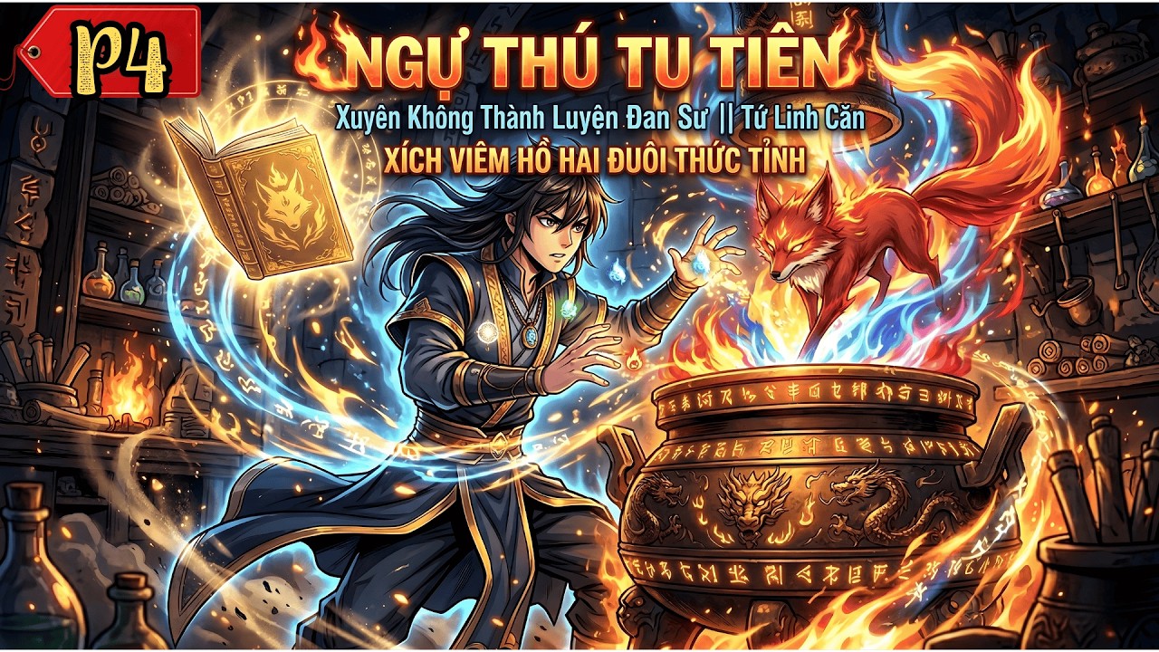 Ngự Thú Tu Tiên || Xuyên Không Thành Luyện Đan Sư Tứ Linh Căn, Xích Viêm Hồ Hai Đuôi Thức Tỉnh ~ P4