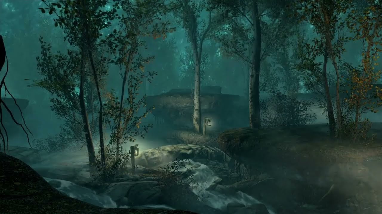 Skyrim Ambience. Misty Grove.