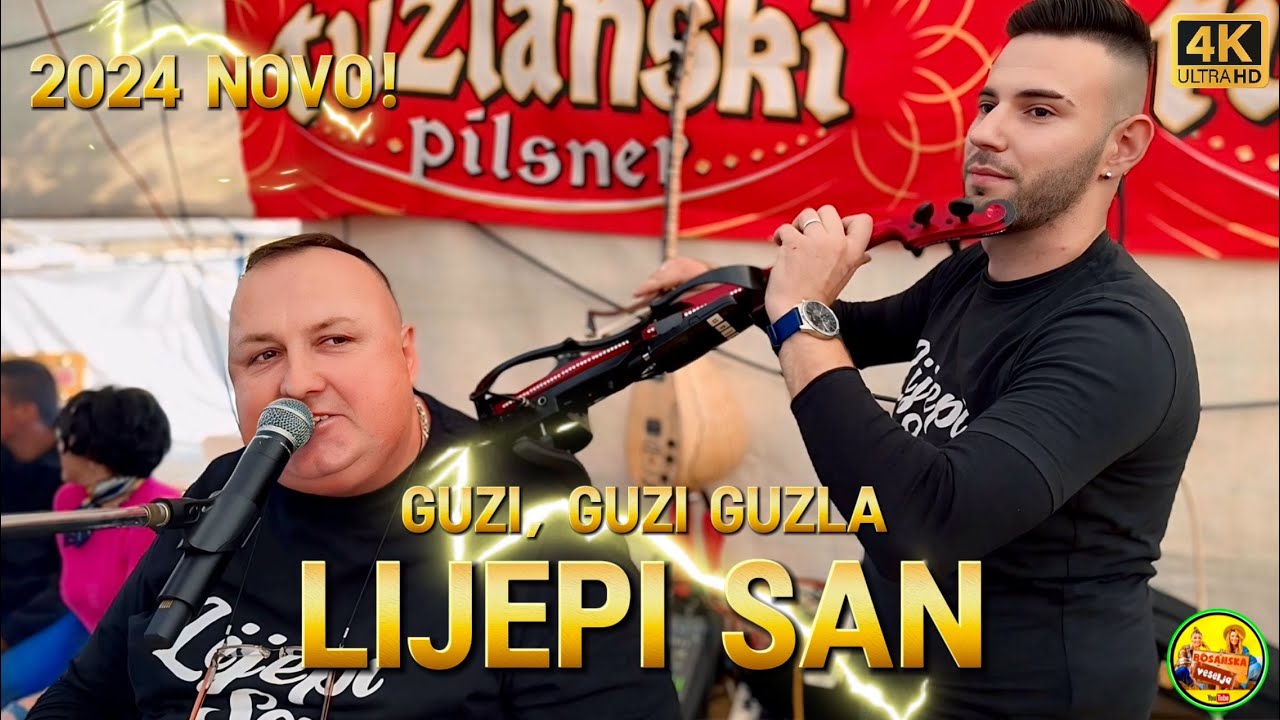 Lijepi San - Guzi, guzi guzla Uživo/2024. 4K