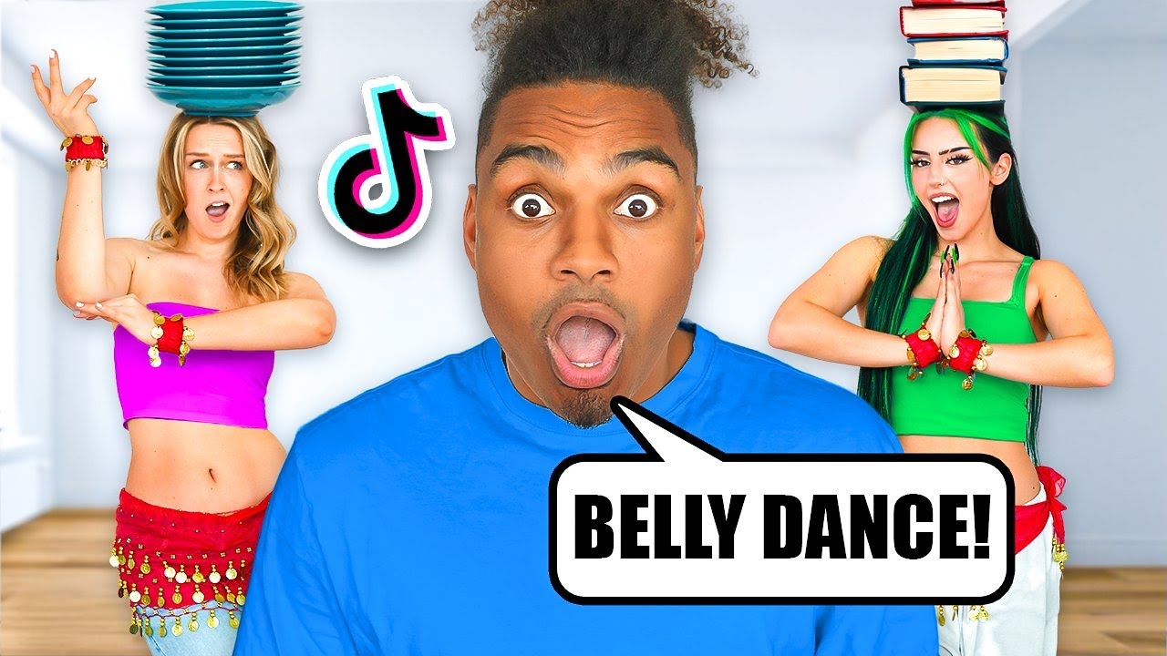 Wer ist besser?! BAUCHTANZ Challenge EXTREM ft. @TheresaKirchner & @Di1araa.s | Rick Azas